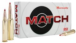 Hornady 81491 Match  6.5 Creedmoor 120 gr Extremely Low Drag Match 20 Per Box/ 10 Case